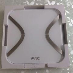 FiNCアプリ連携! FiNCオリジナル体組成計　体重計
