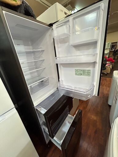 2017年製 冷蔵庫【 日立 315ℓ R-K320HV 】自動製氷 急速冷凍 節電モード有