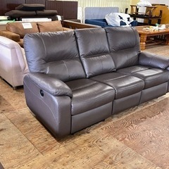 🌟激安‼️ 3人掛け電動テーブル付きリクライニングソファ　幅204cm🌟SF4