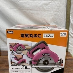 ロ2310-656 DCM 電気丸のこ147mm DIY用　中古...