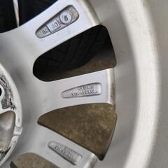 【 16インチ 美品  】 中古アルミホイール (中古スタッドレス付)4本セット 