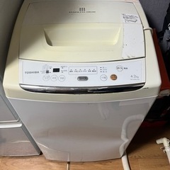 【ネット決済】東芝全自動洗濯機-AW-42ML