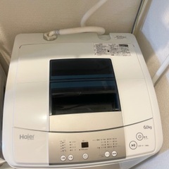 【無料】Haier(ハイアール) 洗濯機 JW-K60M 2016年製