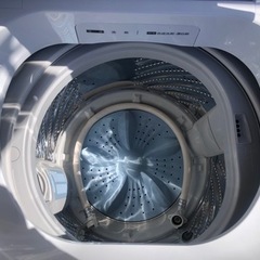 【リサイクルサービス八光】2021年製　ハイセンス　5.5㎏　全自動洗濯機　オリジナル ホワイト HW-E5504