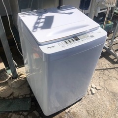 【リサイクルサービス八光】2021年製　ハイセンス　5.5㎏　全自動洗濯機　オリジナル ホワイト HW-E5504