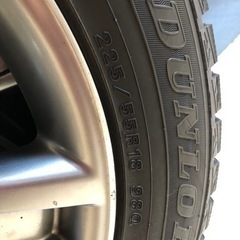 225/55R18 スタッドレス 2018年第37週 ダンロップ