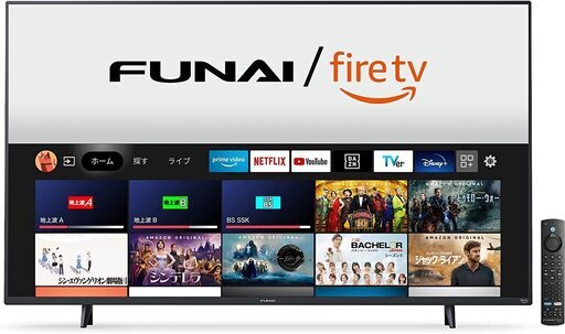 フナイ FUNAI 43V型 Fire TV搭載スマートテレビ 液晶テレビ　新品入荷！　5台あります