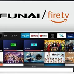 フナイ FUNAI 43V型 Fire TV搭載スマートテレビ ...