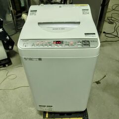 SHARP 全自動洗濯乾燥機 洗濯機 一人暮らし 5.5kg洗い 3.5kg乾燥 ES-