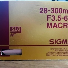 美品カメラレンズ◆ SIGMA 28-300F3.5-6.3 MACRO/C 