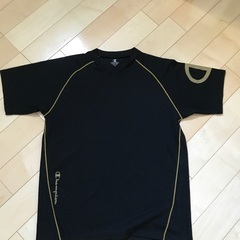 Champion メンズ　スポーツ　黒Tシャツ