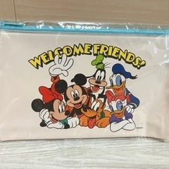 新品未使用 ディズニーデザインビニールポーチ