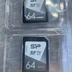 SDカード 64GB 2つ
