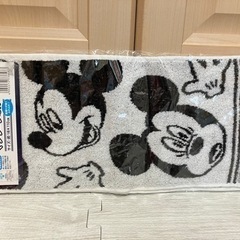 新品未使用 ディズニー マフラータオル ミッキー 18cm×110cm