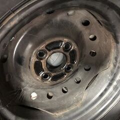 155/65R13　ブリジストンVRX2　新品　ホンダ純正ホイール大キャップ付