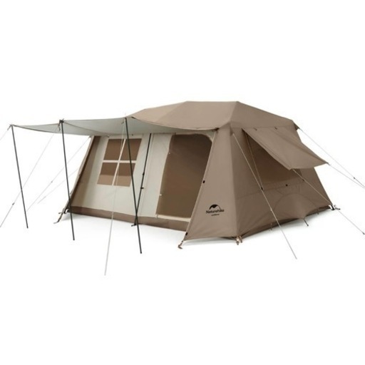 Naturehike Village 13.0 テント ブラウン 4-6人用