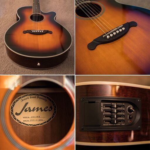 お取置き中】James JE40WB エレアコ極上コンディション