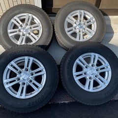 美品 アルミホイール付きスタッドレスタイヤ 2022年購入