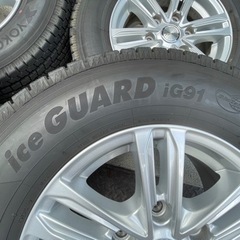 美品 アルミホイール付きスタッドレスタイヤ 2022年購入