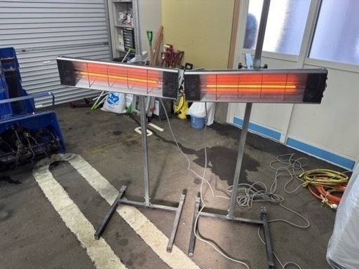 値下げ！1灯式カーボンヒーターアルファOT1B-600Ⅰ 2台セット バラも可  