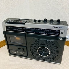 東芝 ラジオカセットレコーダー RT-2350D ジャンク品