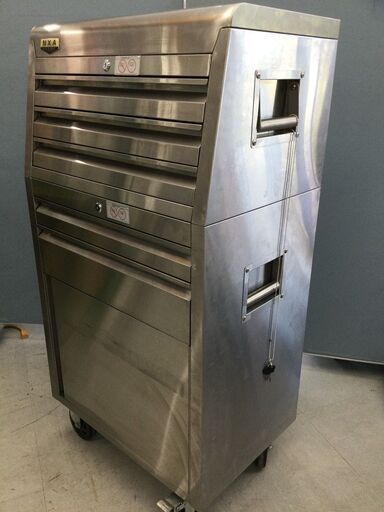 エコツール豊田インター店】NXAのステンレスツールキャビネット(上段