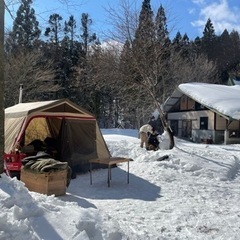 冬限定　キャンプメンバー募集　の画像