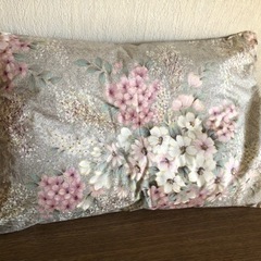 決まりました　お布団屋さんの枕　グレー系カバー