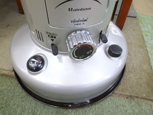 トヨトミ 石油ストーブ レインボー 2014年製 RB-25D 中央設置型