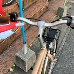 1/20値下げいたしました！⭐️人気⭐️ LOUIS GARNEAU ルイガノ 26インチクロスバイク カフェオレカラー No.1173