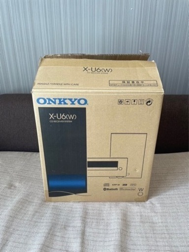 ONKYO CDレシーバーシステム ホワイト X-U6(W)