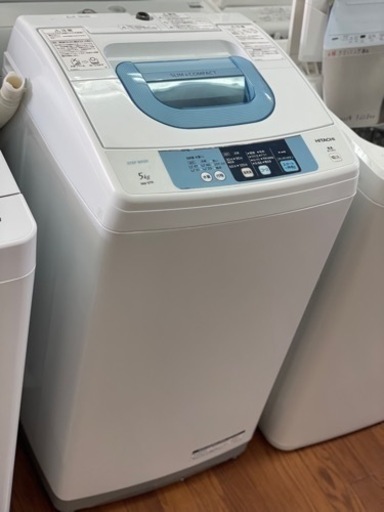 送料・設置込み　洗濯機　5kg HITACHI 2015年
