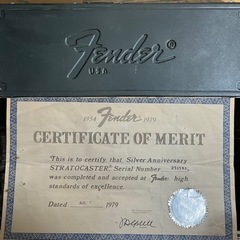 Fender USA/25th Anniversary Stratocaster