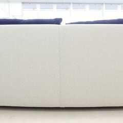 北海道 千歳市/恵庭市 HUKLA/フクラ 2人掛けソファ CLIVIA/クリビア T043 ネイビー×アイボリー 2Pソファ 家具