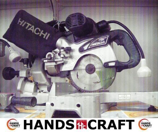 HITACHI　日立　C7RSH　スライドマルノコ　180~190ｍｍ　中古品　【ハンズクラフト宜野湾店】