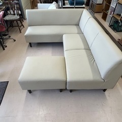 極美品 美原店 ニトリ リビングL字ソファ コーナーソファコンセント付き
