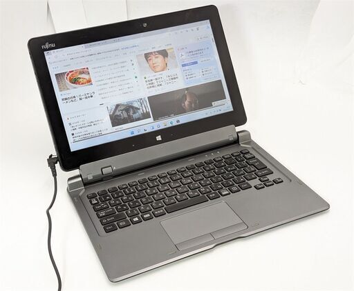 送料無料 11.6型 タブレット 富士通 Q616/N 中古良品 第6世代 CoreM5 4GB 高速SSD 無線 Wi-Fi Bluetooth Webカメラ Windows11 Office済