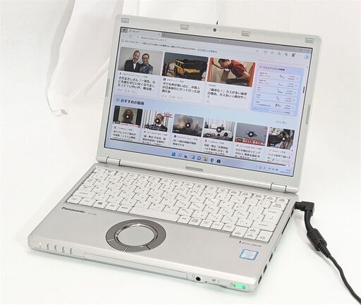 送料込 おまけ有り 高速SSD 12.1型 中古ノートパソコン Panasonic CF-SZ6RDYVS 第7世代 Core i5 8GB 無線 カメラ Windows11 Office 保証付