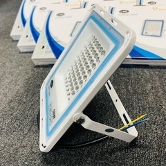 極薄型 LED投光器 50W 10個セット 広角120° 昼光色6000K 5500LM IP67 作業灯 駐車場灯 防水 屋外