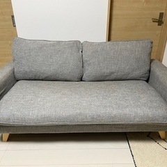 中古】北海道の3人掛けソファを格安/激安/無料であげます・譲ります