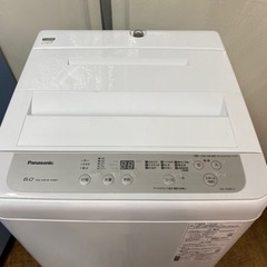 I712 ? ジモティー限定価格！ Panasonic 洗濯機 （6.0㎏) ⭐ 動作確認 