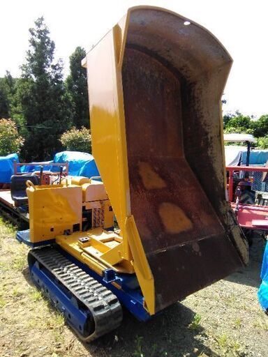 チクスイ　運搬車  1500kg 積み  荷台180度 左右回転油圧式ダンプ　実働！！