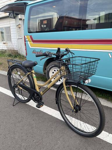 ◇WONKA ウォンカ 27インチ マットコヨーテ 6段変速 オマケ付き