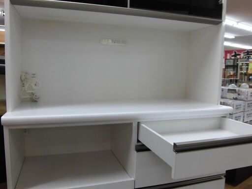 R646 国産 クラフトコガ キッチンボード、食器棚、幅119cm Used