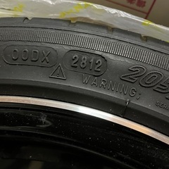 CR-z 純正アルミホイール　タイヤ　205/45R17
