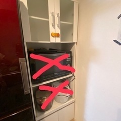 ニトリ　食器棚　キッチンボード
