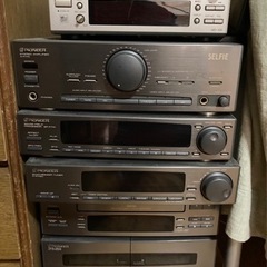 カセット、CD、MDコンポ