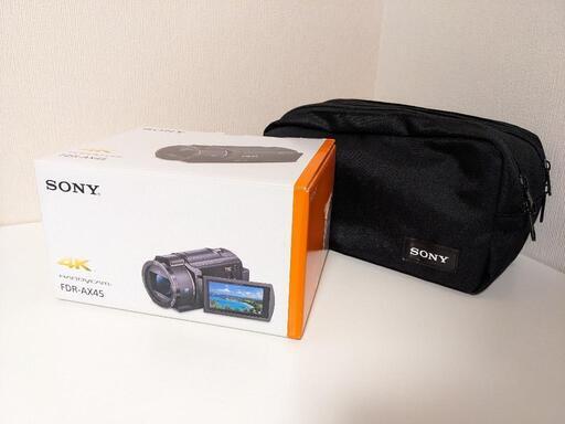 新品未使用 ソニー 4K ビデオカメラ Handycam FDR-AX45