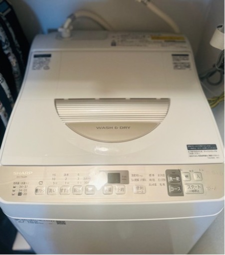SHARP 限定モデル「ES-T5CBK」洗濯機