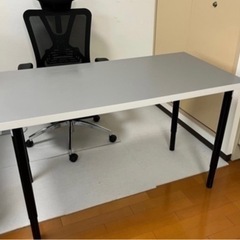 IKEA テーブル 120cm ×60cm 高さ調整